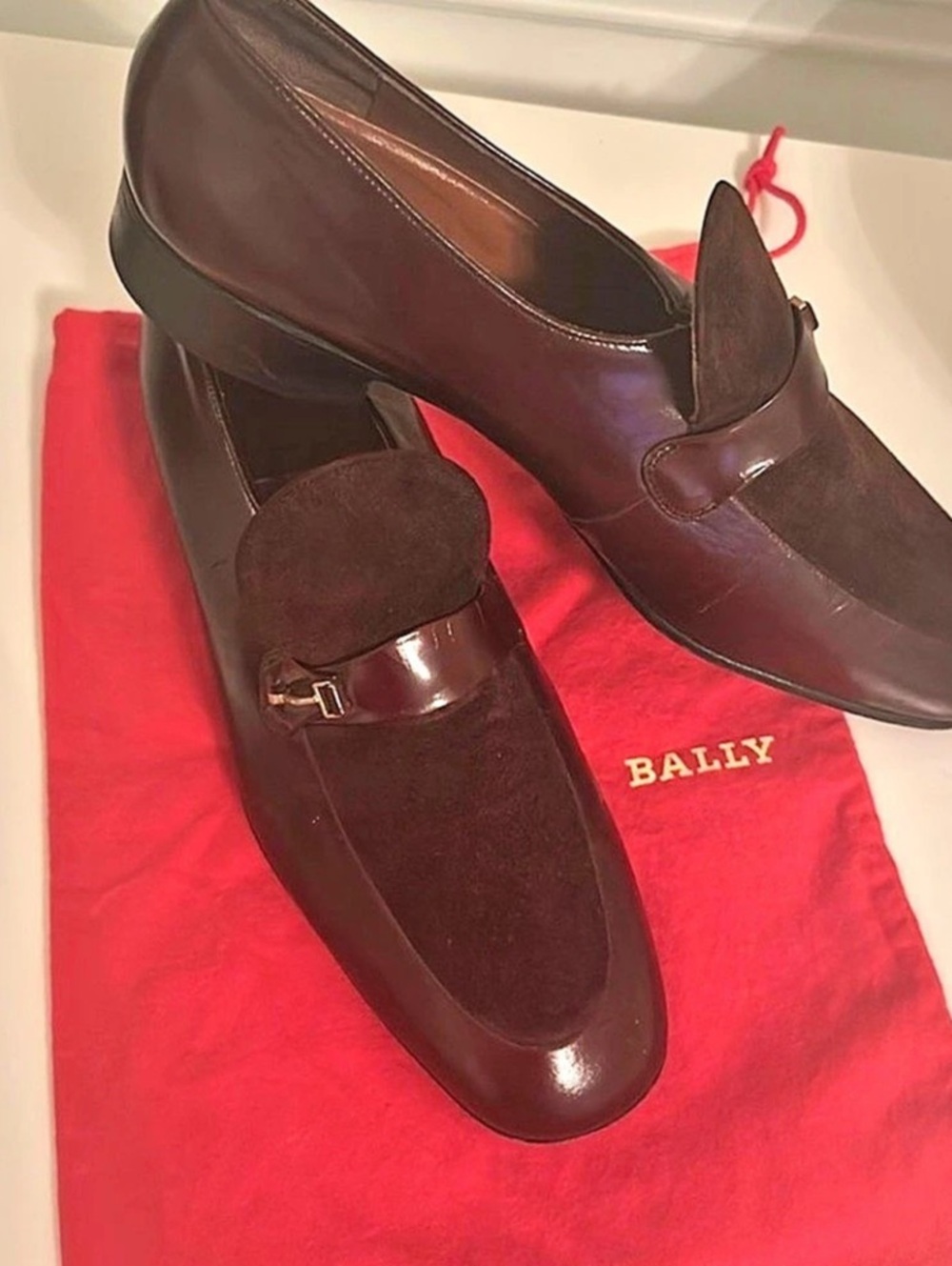 Bally Gavroche Loafers in Brown US 9.5